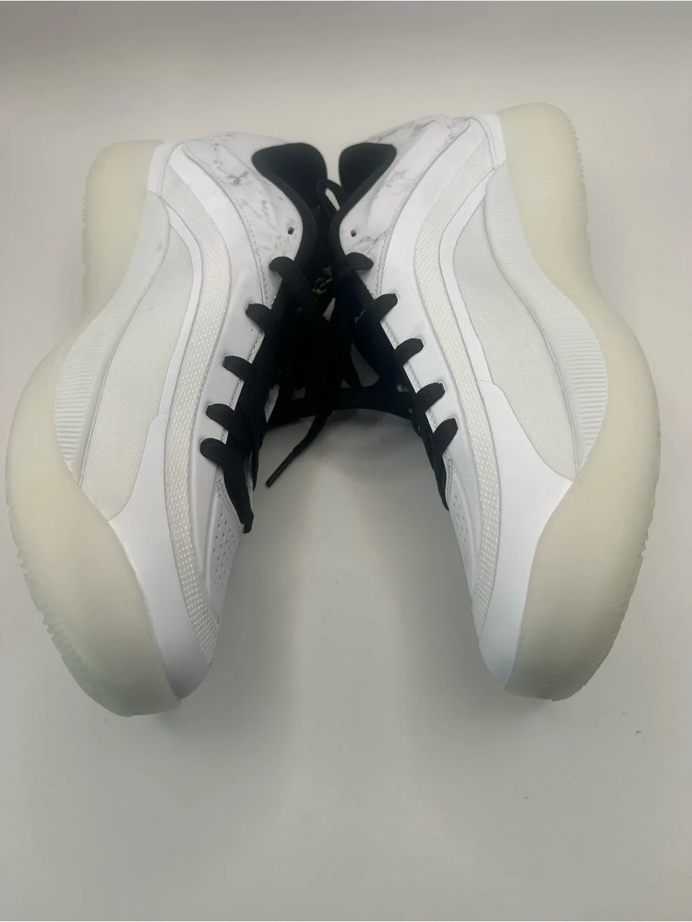 Jordan Zion 4 Men’s White, Black & Gold Low-Top Sneakers FB1802-104